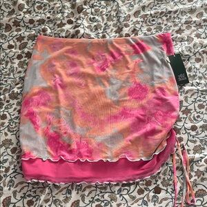 Wild Fable Pink and Orange Skirt